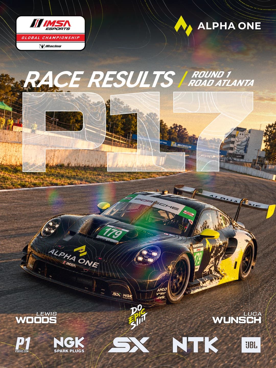 AlphaOne / Road Atlanta · Woods & Wunsch
